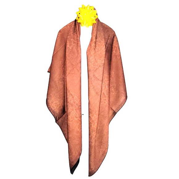 NWT Double Sided Silk Scarf 53"x53" Large Square Shawl Wrap XiangYunSha 36211 - Picture 9 of 11